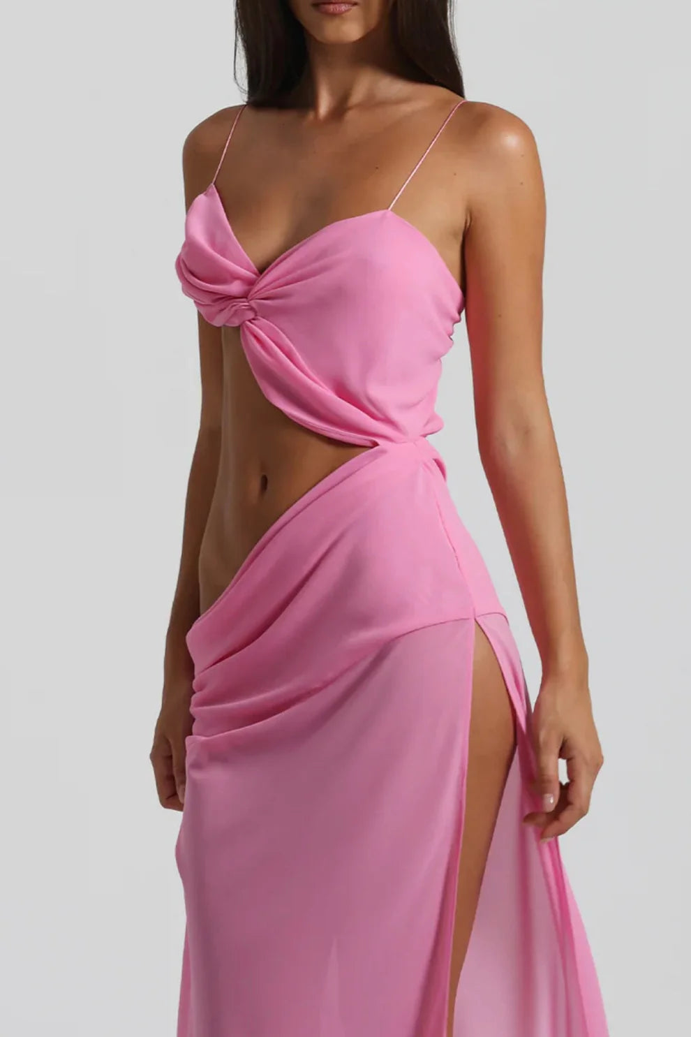 Rosé Aurora Dress
