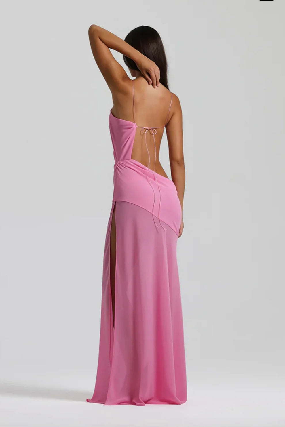 Rosé Aurora Dress