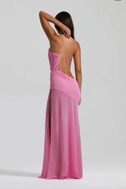 Rosé Aurora Dress