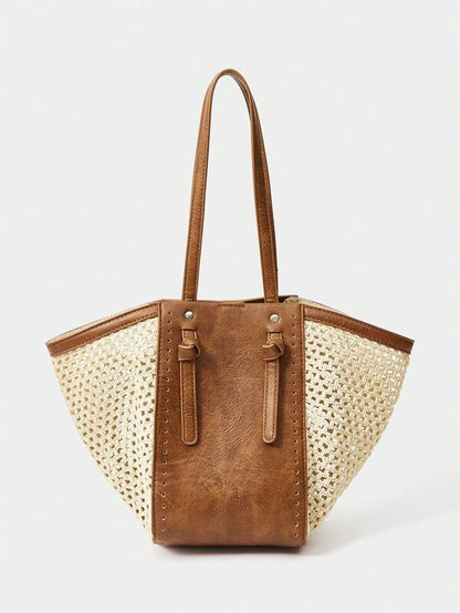 Heritage Raffia Tote